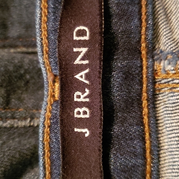 𝅺J Brand Super Skinny Ankle Zip Jeans Size 25 - Picture 10 of 12